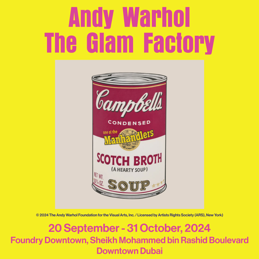 Andy Warhol’s Original Masterpieces Come to the UAE for the First Time